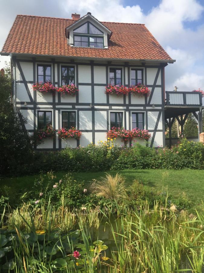 Schoene Gemuetliche Ferienwohnung Mit Kamin II Im Harz Darlingerode Extérieur photo